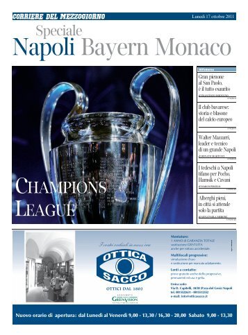 champions league - Corriere del Mezzogiorno - Corriere della Sera