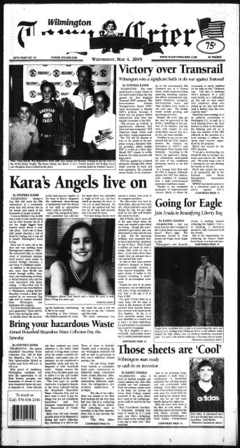 Kara's Angels live on - Wilmington Town Crier