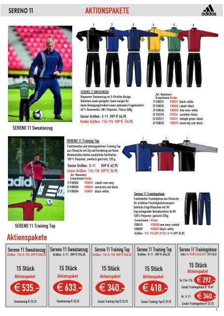 ADIDAS SERENO 11 SWEATANZUG, ZIP-SWEAT, HOSE.cdr