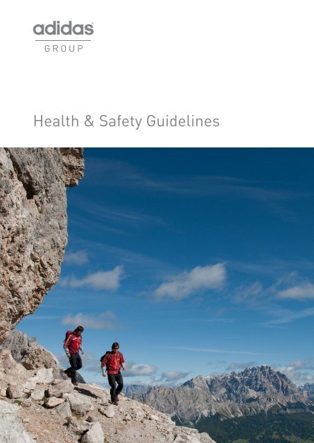 Health &amp; Safety Guidelines - adidas Group