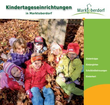 Kindertageseinrichtungen - Stadt Marktoberdorf