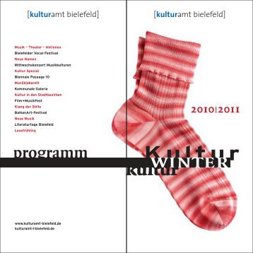 programm - Kulturamt Bielefeld