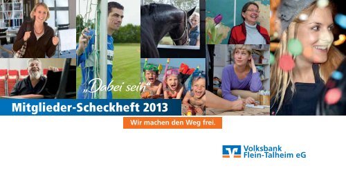 Mitgliederscheckheft 2013 - Volksbank Flein-Talheim eG