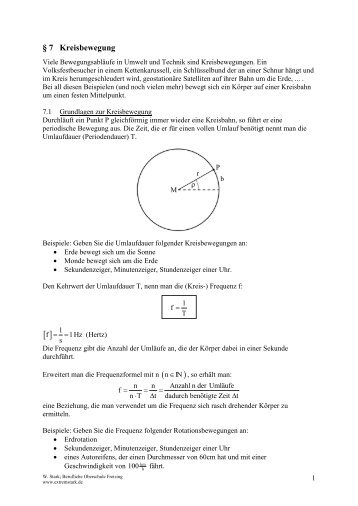 § 4 Kreisbewegung - extremstark.de