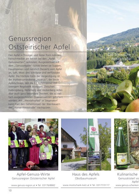 Gastgeberverzeichnis 2012 - Apfelland Stubenbergsee Tourismus