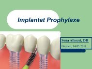 Implantat Prophylaxe