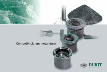 Competência em metal duro - DURIT Hartmetall