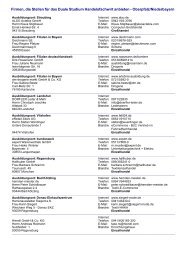 Liste als pdf-Datei - Akademie Handel