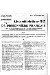 liste officielle 32 de prisonniers français 16 10 - geneavenir