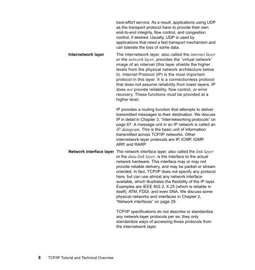 TCP/IP Tutorial and Technical Overview - IBM Redbooks