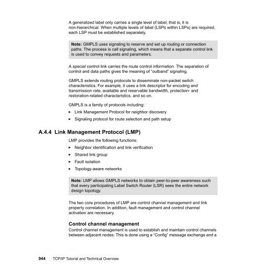 TCP/IP Tutorial and Technical Overview - IBM Redbooks