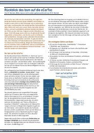 Rückblick des bsm auf die eCarTec - solar+mobil+net