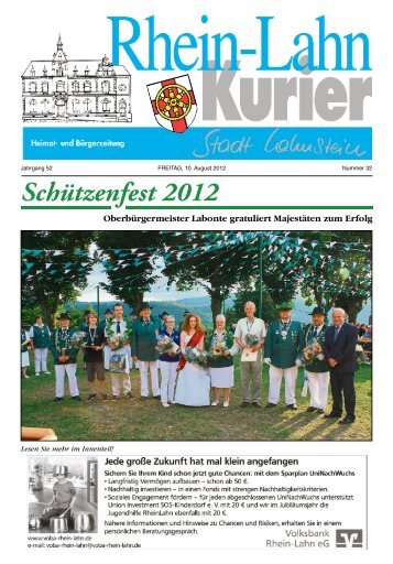 Schützenfest 2012 - Lahnstein