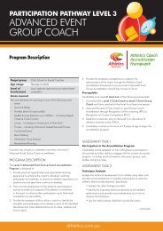 1 Program Description – PDF - Athletics Australia