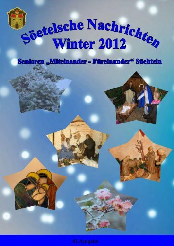 S e Na Winter 2012 - Senioren "Miteinander-Füreinander" Süchteln