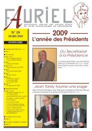L'année des Présidents - Association des Anciens Élèves du Lycée ...