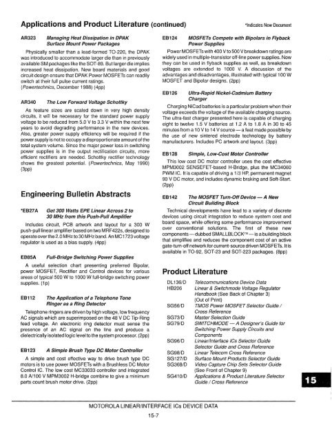 Voltage References