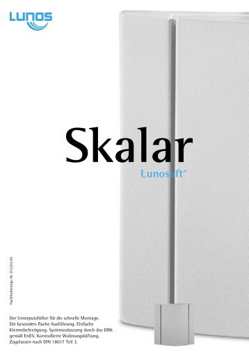 LUNOS Skalar - Krobath Protech GmbH