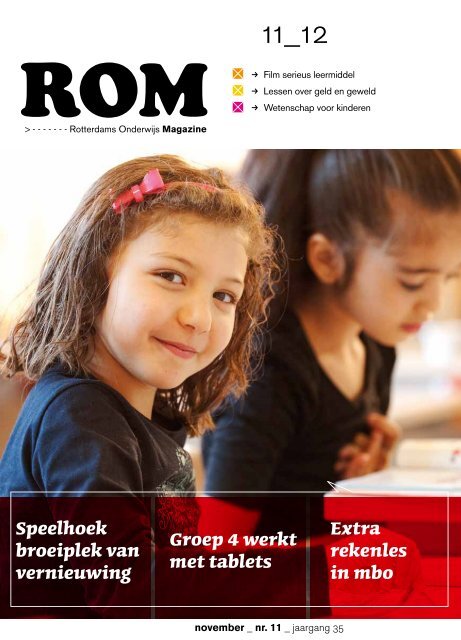 Rotterdams Onderwijs Magazine - Rotterdams Onderwijsbeleid