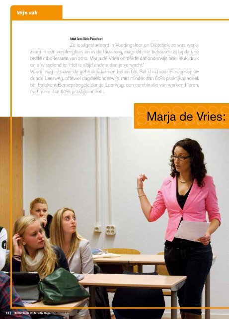 Rotterdams Onderwijs Magazine - Rotterdams Onderwijsbeleid