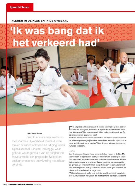 Rotterdams Onderwijs Magazine - Rotterdams Onderwijsbeleid