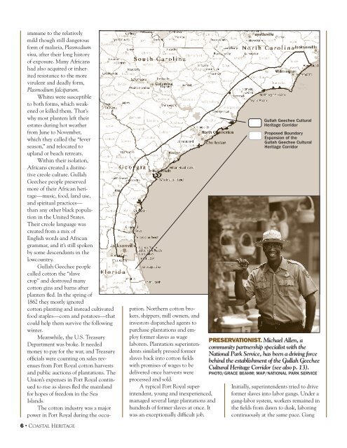 Coastal Heritage magazine - Fall 2012 - SC Sea Grant Consortium