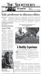 Thursday, April 19, 2007 - The Shorthorn - The University of Texas at ...