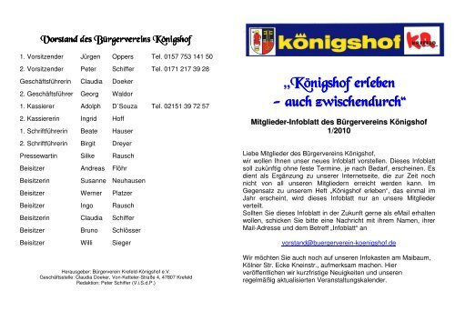 „Königshof erleben - auch zwischendurch“ - Bürgerverein Krefeld ...