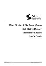 3216 Bicolor LED 3mm (5mm) Dot Matrix Display Information Board ...