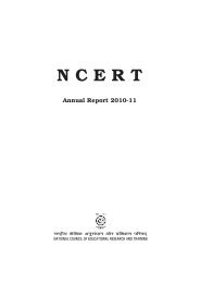 Annual Report - National Council Of Educational Research And ...