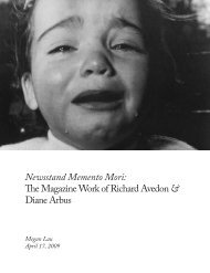 Newsstand Memento Mori: The Magazine Work of ... - Megan Lau