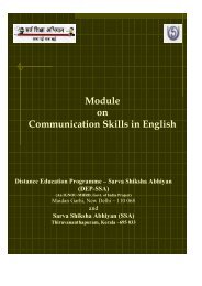Communication skills in English - DEP-SSA WiKi - IGNOU