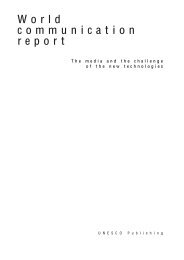 World communication report: the media and the ... - Tveiten.net