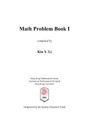 Math Problem Book I