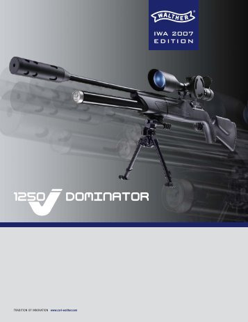 Walther LG1250 Dominator Prospekt D / E