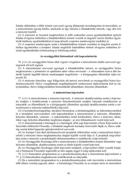 7/2010. (IX. 2.) BM utasítás a Belügyminisztérium ... - Kormany.hu