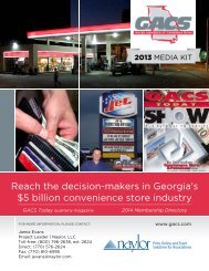 Georgia Association of Convenience Stores - Naylor