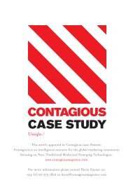 CASE STUDY Uniqlo - Contagious Magazine