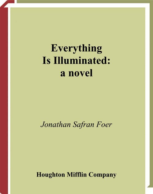 Summer Book Club: Jonathan Safran Foer's 'Extremely Loud and Incredibly Close', The Takeaway
