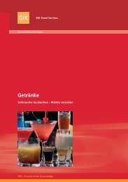 Getränke - Gfk