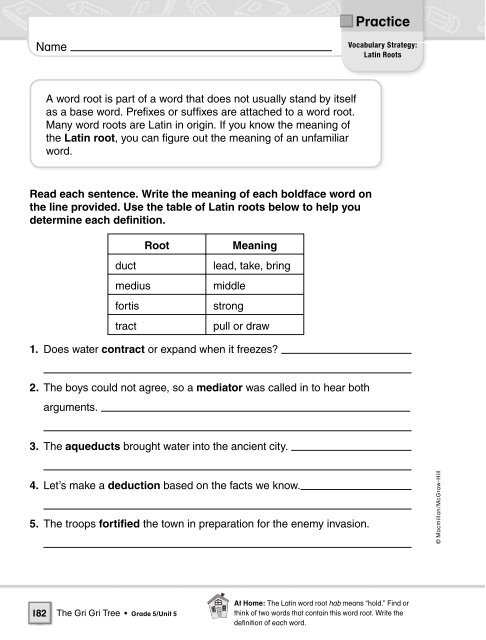 Practice - Macmillan/McGraw-Hill