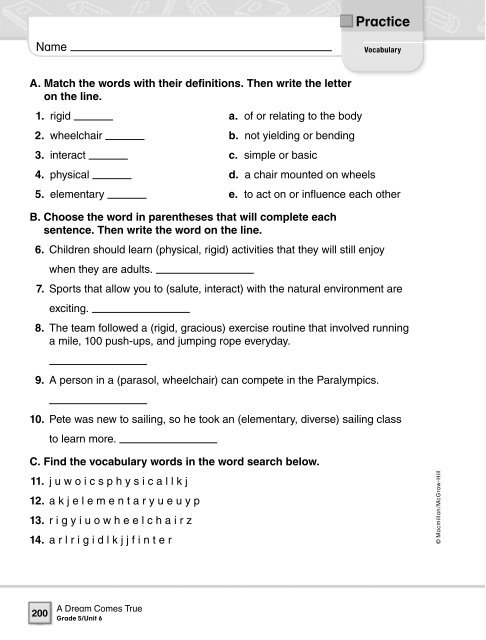 Practice - Macmillan/McGraw-Hill