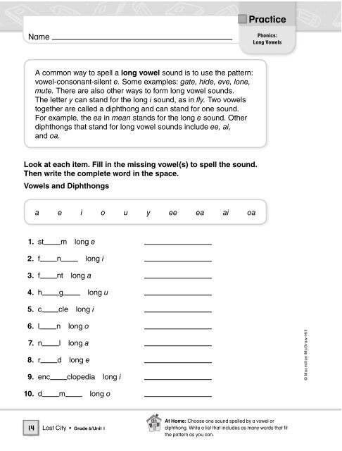 Practice - Macmillan/McGraw-Hill