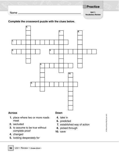 Practice - Macmillan/McGraw-Hill