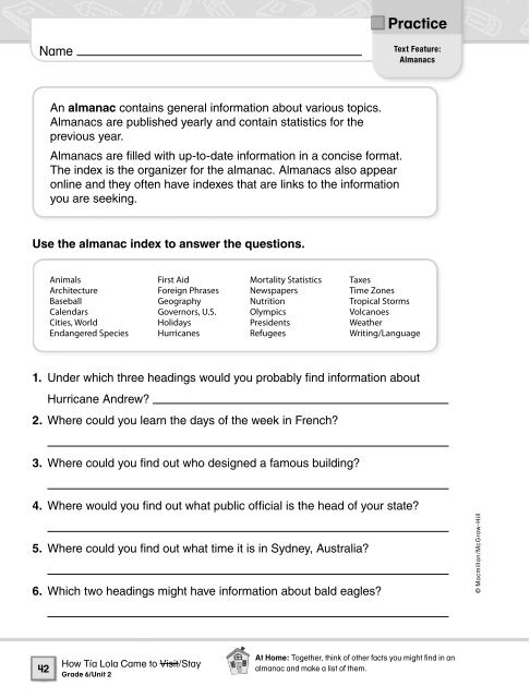 Practice - Macmillan/McGraw-Hill