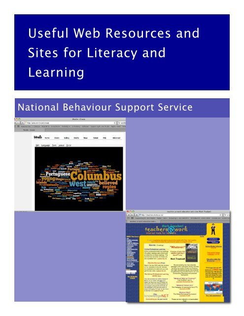 Useful Web Resources and Sites for Literacy and Learning - NBSS