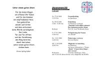 Unter einem guten Stern Für die leisen Klagen ein ... - Laibstadt