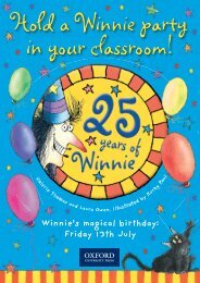 Winnie's magical birthday: Friday 13th July - Winnie The Witch