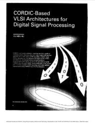 vlsi digital signal processing systems parhi solutions