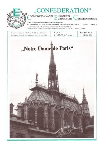 Broschüre Nr. 39 Oktober 1996 Vom Europarat mit ... - Cceg.info